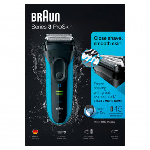 Braun Series 3 ProSkin - 3040s mokro&suh