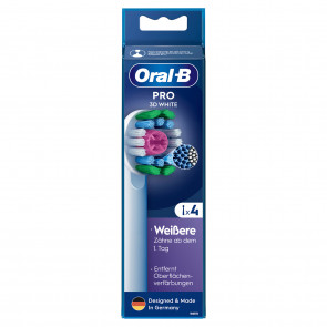 Oral-B nadomestne šcetke 3D White 4 kos