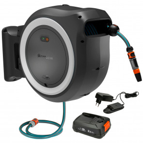 Gardena Akku-Wall-Schlauchbox PowerRoll