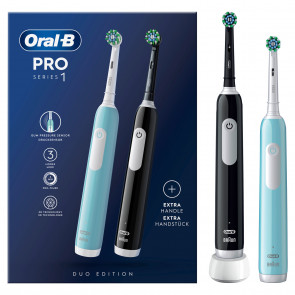 Oral-B Pro 1 Black/Caribbean Blue zobna