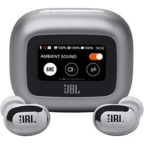 JBL Live Buds 3 srebrne brezžicne