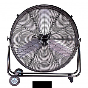 Ostanite hladni - ventilator na tleh -