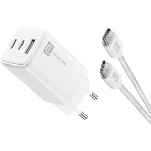 Cellularline Potovalni polnilnik 65W GaN