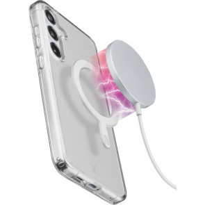 Cellularline Mag Adapter v beli barvi -