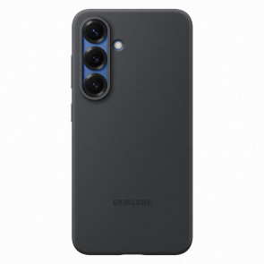 Samsung silikonski ovitek Galaxy S25 crn