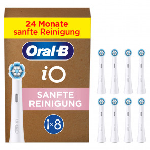 Oral-B nadomestne šcetke iO Nežno 8 belo