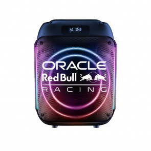 Rdeci bik Dirkaški zabavni zvocnik CUBE