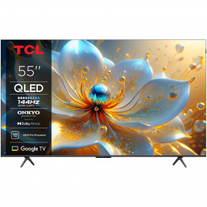 TCL 55T8C 4K QLED TV z Google TV 139 cm