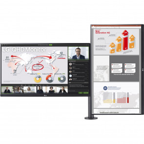 LG Ergo Dual 27QP88DP-BS 27 "QHDLG Ergo