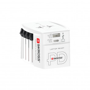 Skross svetovni adapter MUV 45W PD bel s
