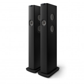 KEF LS60 Brezžicni karbonsko crni WLAN