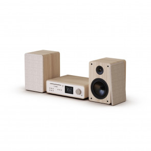 Cisti klasicni stereo bombaž bela/hl.