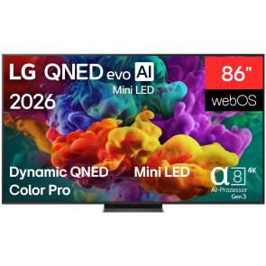 LG 86QNED87B6A 4K QNED evo TV 217 cm 4K