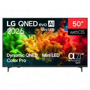 LG 50QNED80B6B 4K QNED evo MiniLED TV cm