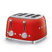 SMEG TSF03RDEU 4-režni toaster v retro
