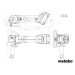 Metabo W 18 7-125 Akku-Winkelschleifer