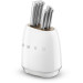 SMEG KBS02WH Blok nožev 6-delni bel, set