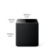KEF Kube 10 MIE Black Gloss